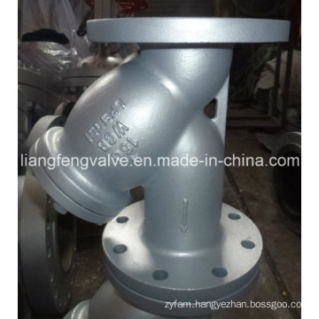 Y-Strainer with Flange End Carbon Steel